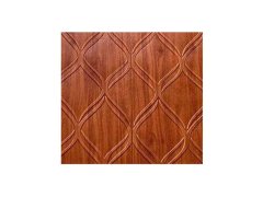 3D tapeta ornament - dřevěný 4