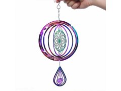 3D větrná dekorace mandala 9
