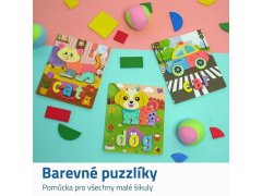 Anglické puzzle pro nejmenší - pejsek 2