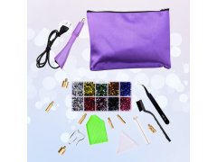 Aplikátor na lepení kamínků + sada kamínků 6