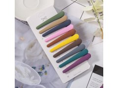 Barevné klipy do vlasů 10 ks