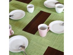 Barevné prostírání na stůl - zelené 10