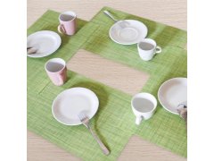 Barevné prostírání na stůl - zelené 2