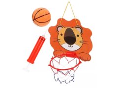 Basketbalový koš na dveře - sada s&nbsp;míčkem a&nbsp;pumpičkou 6