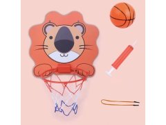 Basketbalový koš na dveře - sada s&nbsp;míčkem a&nbsp;pumpičkou 8