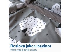 Bavlněné povlečení - ovečky 3