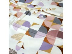 Bavlněné povlečení - pastelové tvary 5