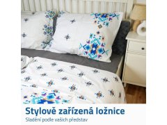 Bavlněné povlečení - tyrkysové ornamenty 3