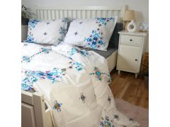 Bavlněné povlečení - tyrkysové ornamenty 4