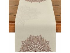 Běhoun na stůl 180 cm - mandala 8