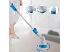 Bezdrátový čistící kartáč + 3 nástavce, prodlužovací rukojeť