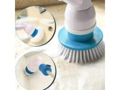 Bezdrátový čistící kartáč + 3 nástavce, prodlužovací rukojeť 3