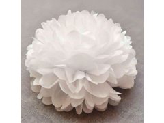 Bílá papírová dekorace Pompom 20 cm 5 ks 4