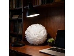 Bílá papírová dekorace Pompom 20 cm 5 ks 8