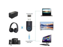 Bluetooth audio transmitter/vysílač, USB a&nbsp;3,5 mm JACK 4