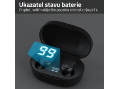 Bluetooth bezdrátová sluchátka do uší - špunty 2