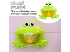 Bublinkovač do vany - žába 3