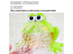 Bublinkovač do vany - žába 4