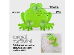Bublinkovač do vany - žába 5
