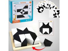 Černobílý tangram 8