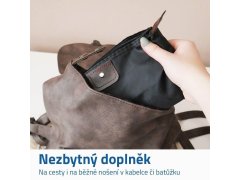 Cestovní kosmetická taštička - černá 3