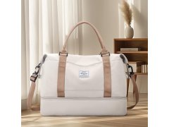 Cestovní taška s&nbsp;dvojitým dnem 60 cm