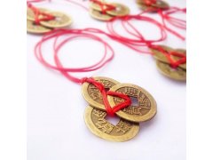 Čínská mince štěstí - talisman bohatství a prosperity 5