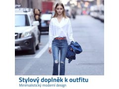 Dámský pásek - světle hnědý 2