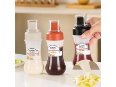 Dávkovač na omáčky průhledný 300 ml 14