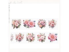 Dekorační samolepky - růže 11