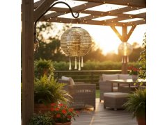 Dekorativní solární světlo lampion 5