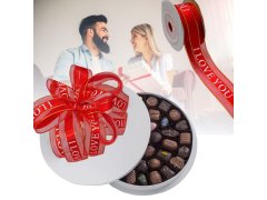 Dekorativní stuha - I love you 10