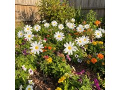 Dekorativní zápich do zahrady/květináče kopretina 10 ks 3