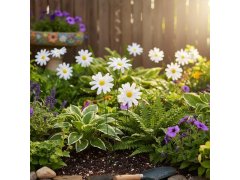 Dekorativní zápich do zahrady/květináče kopretina 10 ks 5