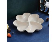 Dělená servírovací miska - 4 přihrádky 8