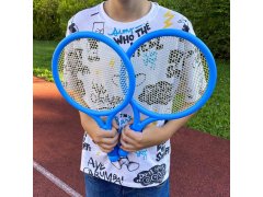 Dětská sada na badminton - pálky, míček, košíček 10