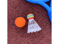 Dětská sada na badminton - pálky, míček, košíček 3