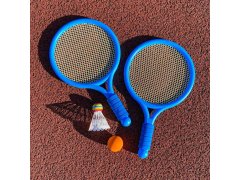 Dětská sada na badminton - pálky, míček, košíček 6