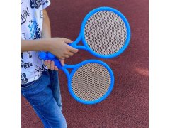 Dětská sada na badminton - pálky, míček, košíček 9