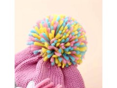 Dětská zimní sada čepice a&nbsp;rukavic s&nbsp;jednorožcem 5