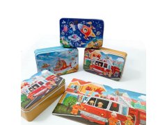 Dětské puzzle v&nbsp;plechové krabičce - mořská panna 9