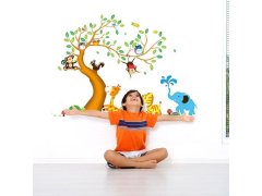 Dětské samolepky na zeď - zvířátka 5