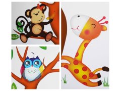 Dětské samolepky na zeď - zvířátka 6