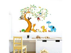 Dětské samolepky na zeď - zvířátka 8