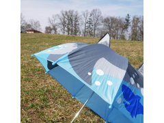 Dětský 3D deštník - žralok 9