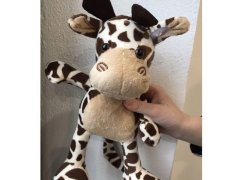 Dětský batůžek s&nbsp;vyjímatelným plyšákem - žirafa 5