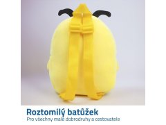 Dětský plyšový batůžek - včelka 2