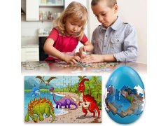 Dinosauří puzzle - modré 8