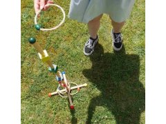 Dřevěná hra házení kroužků 3