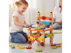 Dřevěná vzdělávací židlička 11